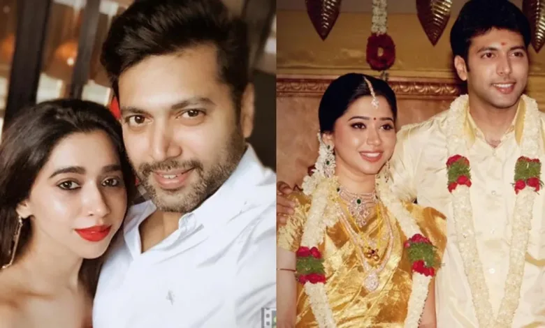 15 വർഷത്തെ ദാമ്പത്യ ബന്ധം അവസാനിപ്പിച്ചു; നടൻ ജയം രവിയും ആരതിയും വിവാഹ മോചിതരായി