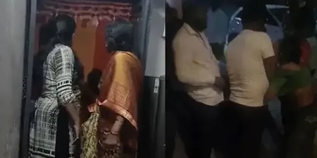 വേശ്യാവൃത്തിയെന്ന് ആരോപിച്ച് സ്ത്രീകളെ അയല്വാസികള് മര്ദിച്ചതായി സ്ത്രീകൾ