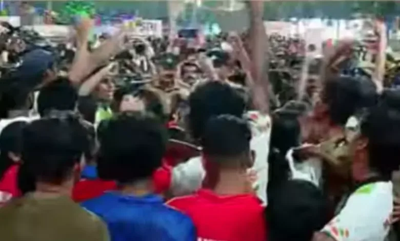 കൊടിയിറങ്ങാനിരിക്കെ സ്കൂള് കായിക മേളയില് സംഘര്ഷം