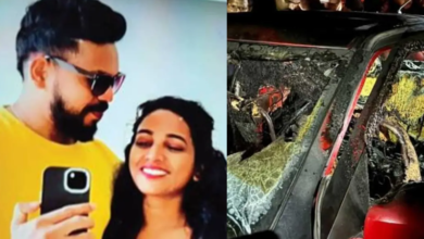കോഴിക്കോട് കാർ കത്തിയുണ്ടായ അപകടം; പൊള്ളലേറ്റ് ചികിത്സയിലായിരുന്ന ഭർത്താവും മരിച്ചു: ദുരൂഹത തുടരുന്നു